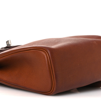 Hermes Natural Barenia Faubourg Hac A Dos PM Backpack Fauve 9 of 15