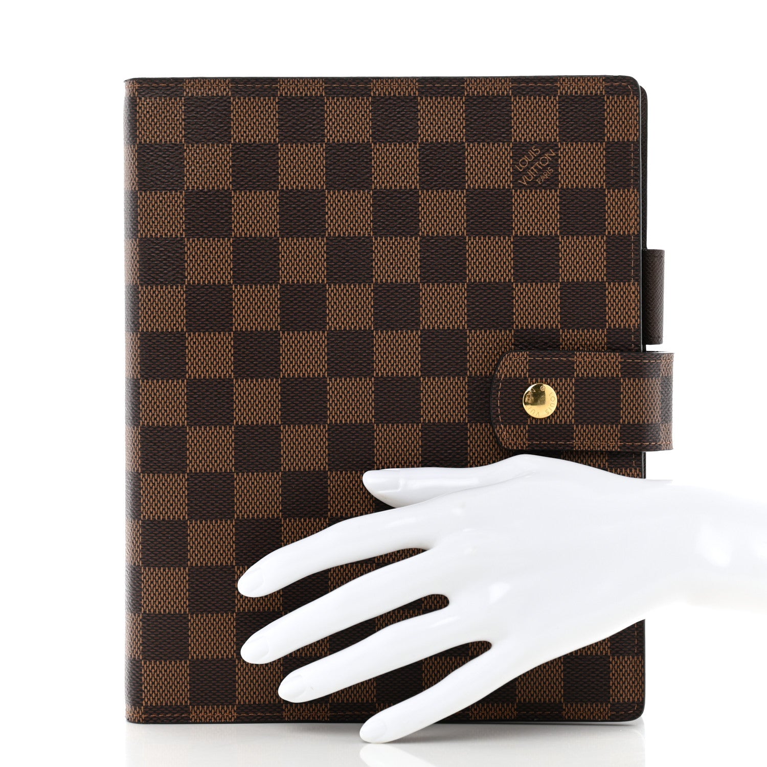 Louis Vuitton Damier Ebene Large Ring Agenda Cover 3 of 9
