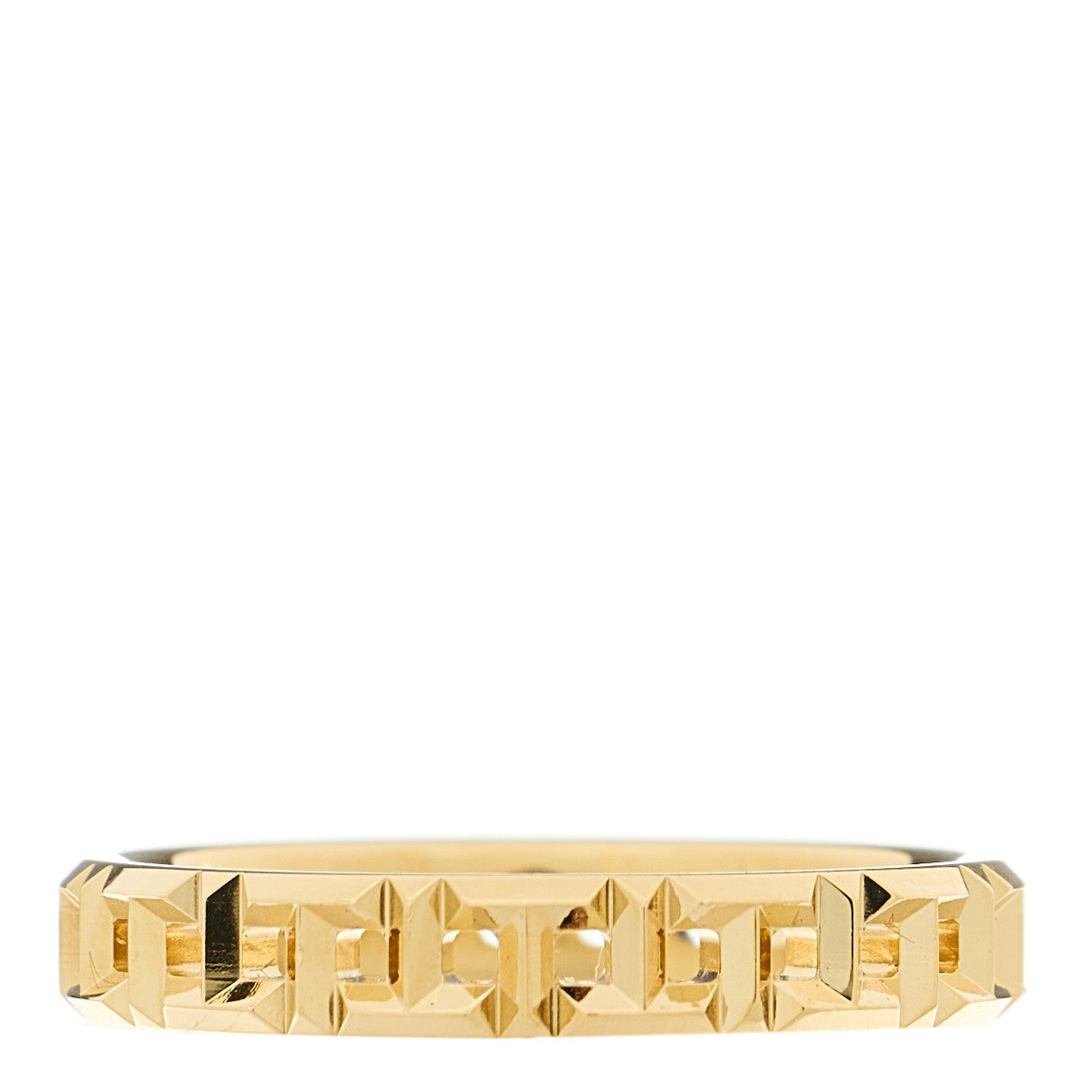 18K Yellow Gold T True Narrow Ring 54 7