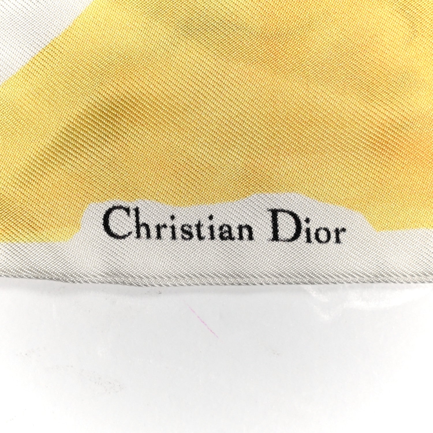 Christian Dior Silk ABCDior O Mitzah Scarf 2 of 5