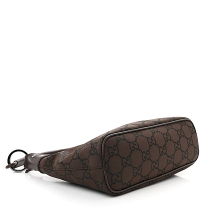Gucci Monogram Classic Ring Small Hobo Brown 4 of 10