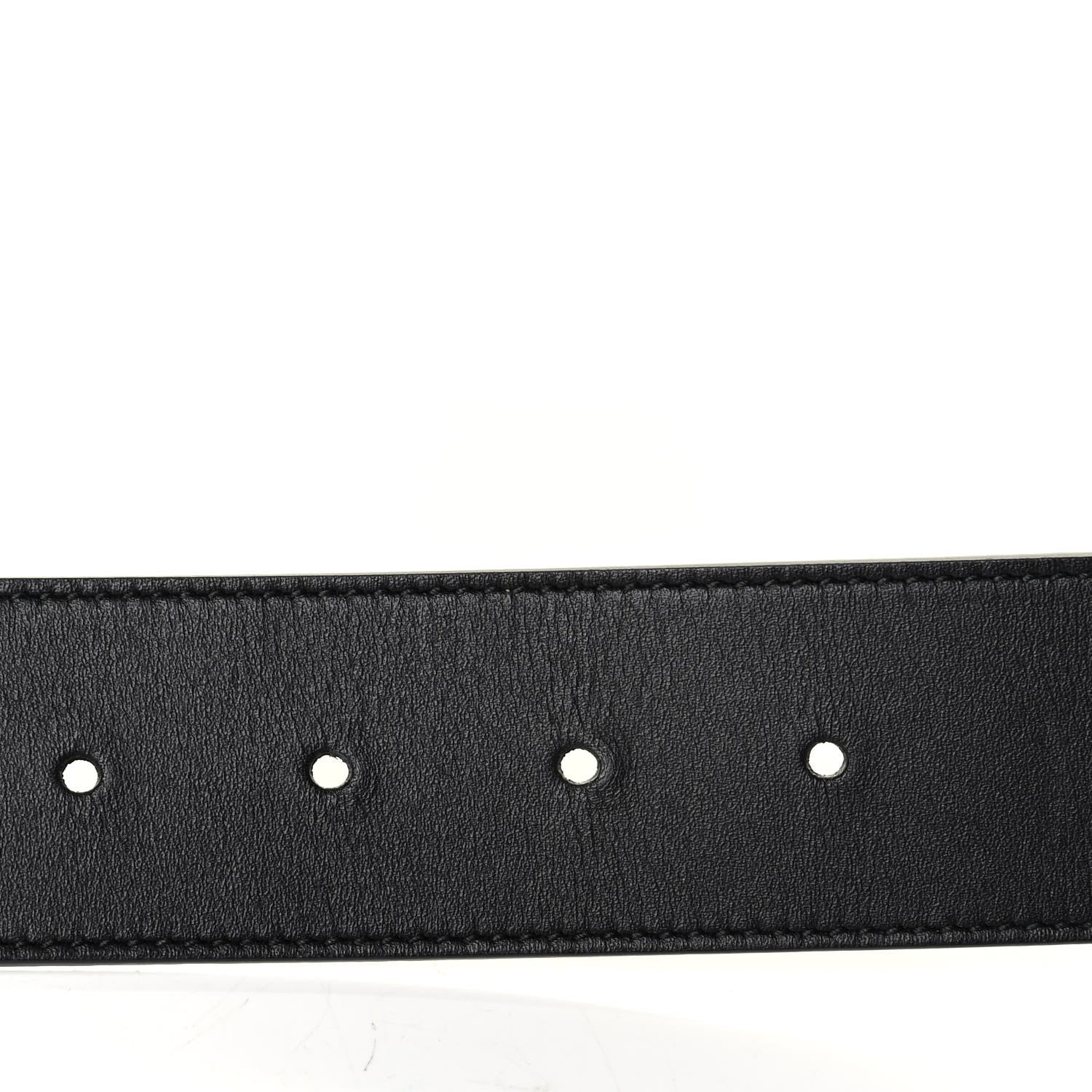 Gucci Calfskin Double G 40mm Belt 80 32 Black 5 of 5