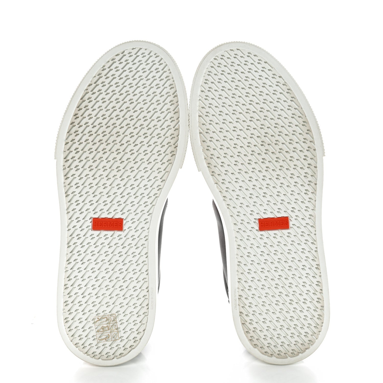 Hermes Calfskin Day Sneakers 38 Black 5 of 9