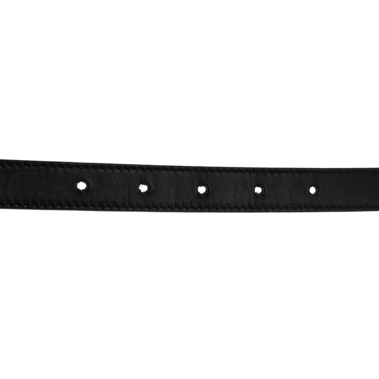 Calfskin Double G 20mm Belt 80 32 Black