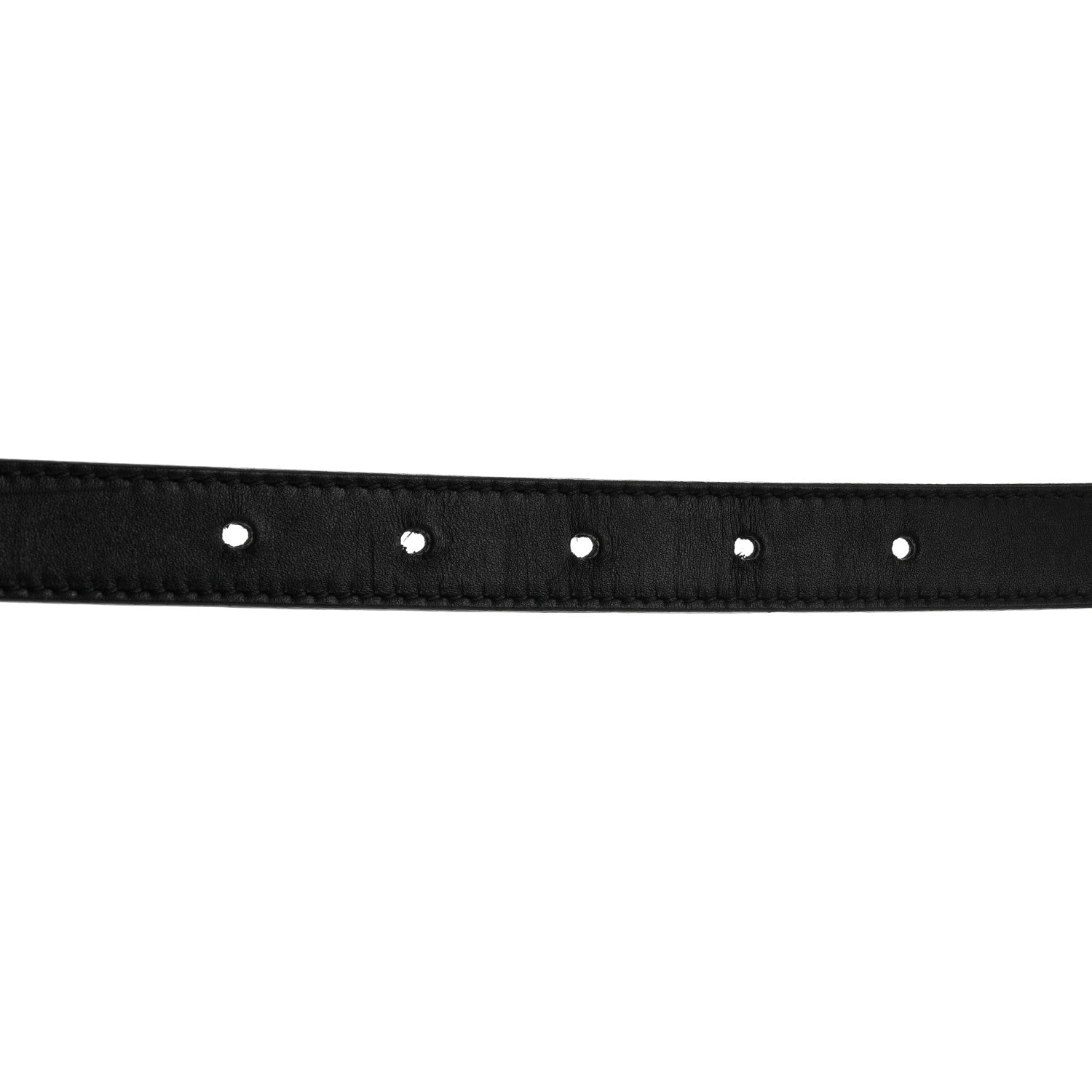 Gucci Calfskin Double G 20mm Belt 80 32 Black 5 of 5