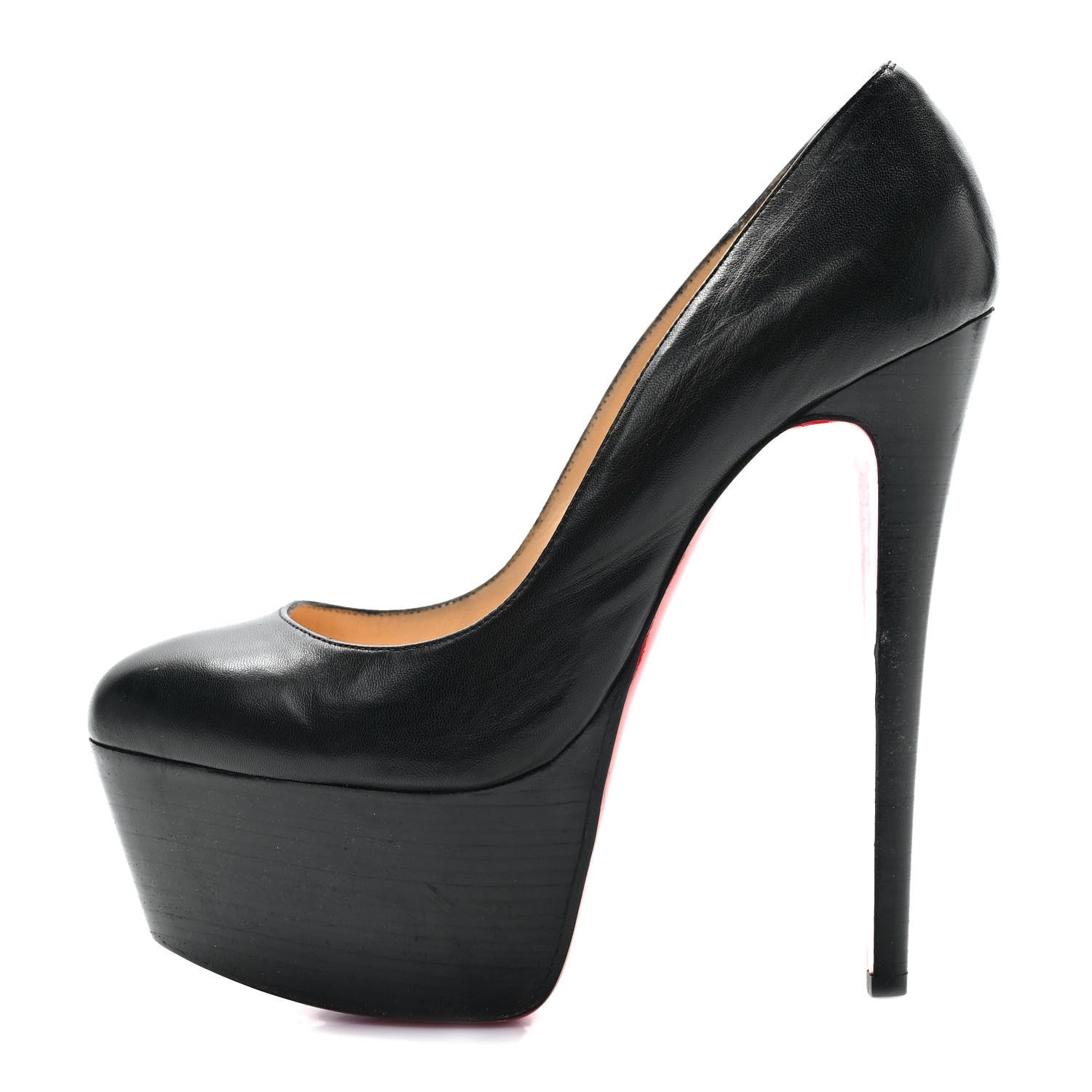 Christian Louboutin Kid Victoria 160 Pumps 39.5 Black 1 of 9