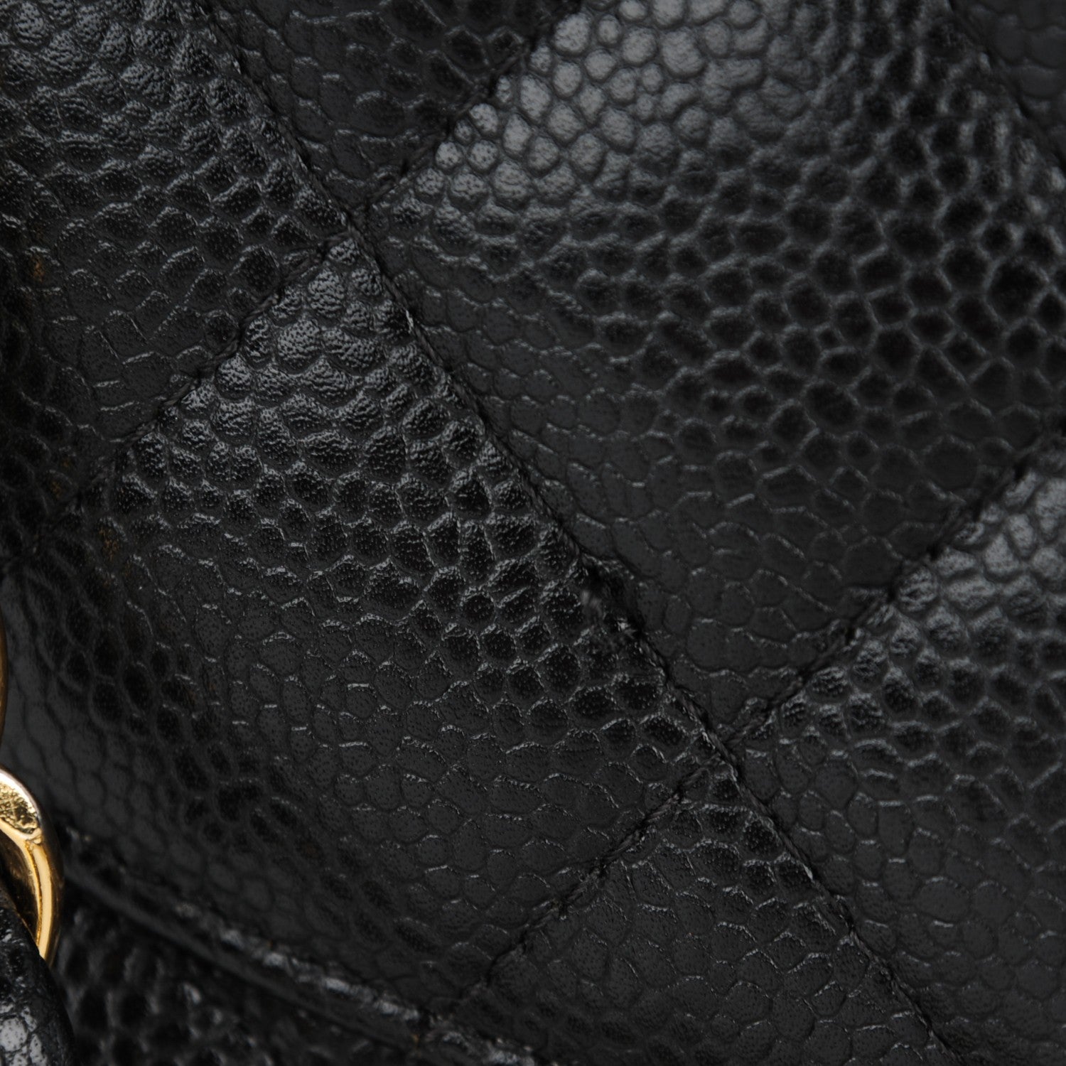 Chanel Caviar Quilted Jumbo Double Flap Black 10 of 11