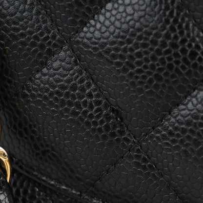 Chanel Caviar Quilted Jumbo Double Flap Black 10 of 11