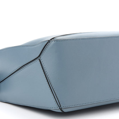 Loewe Calfskin Small Puzzle Bag Stone Blue 8 of 9
