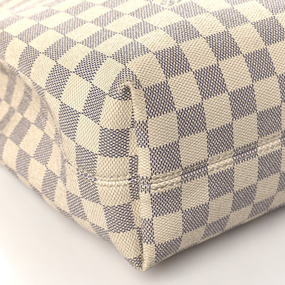 Louis Vuitton Damier Azur Graceful PM Rose Ballerine 8 of 9