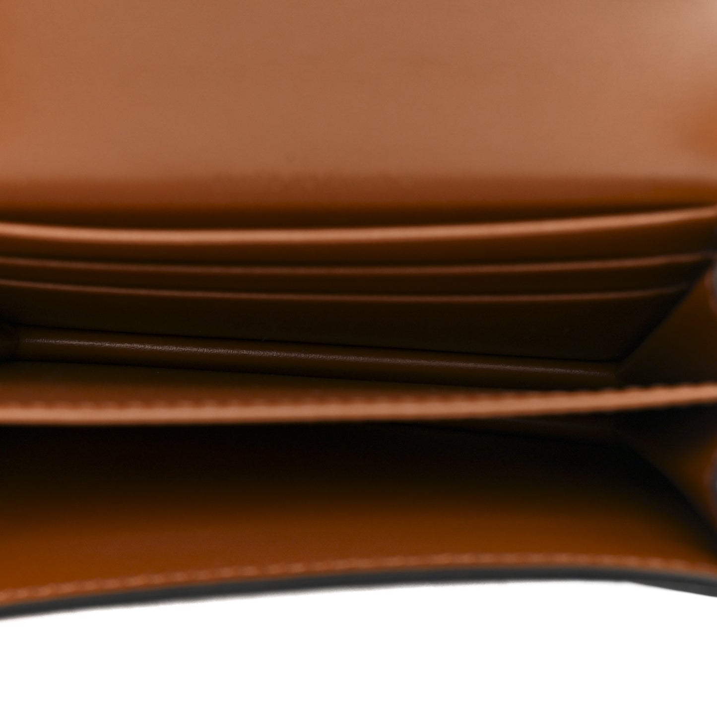 Canvas Triomphe Compact Wallet Tan