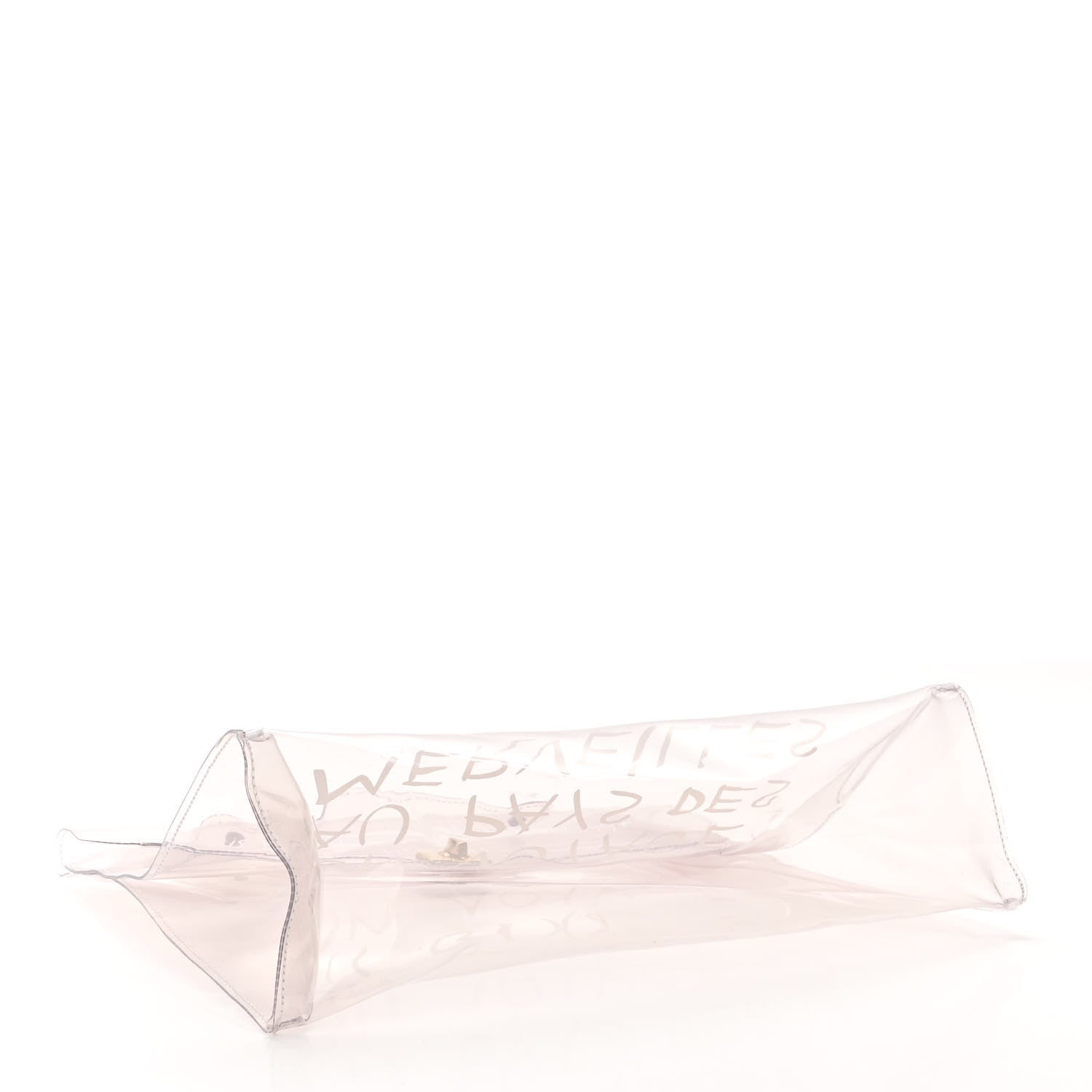 Hermes Vinyl Souvenir De L'Exposition Kelly Transparent 4 of 8