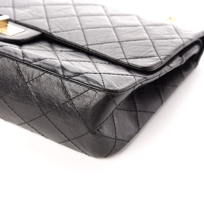 Chanel Aged Calfskin Quilted 50th Anniversary 2.55 Reissue 227 Flap Black 9 of 9