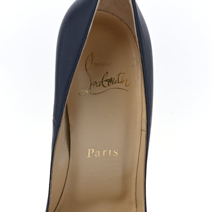Christian Louboutin Lambskin So Kate 120 Pumps 36 Navy 7 of 8