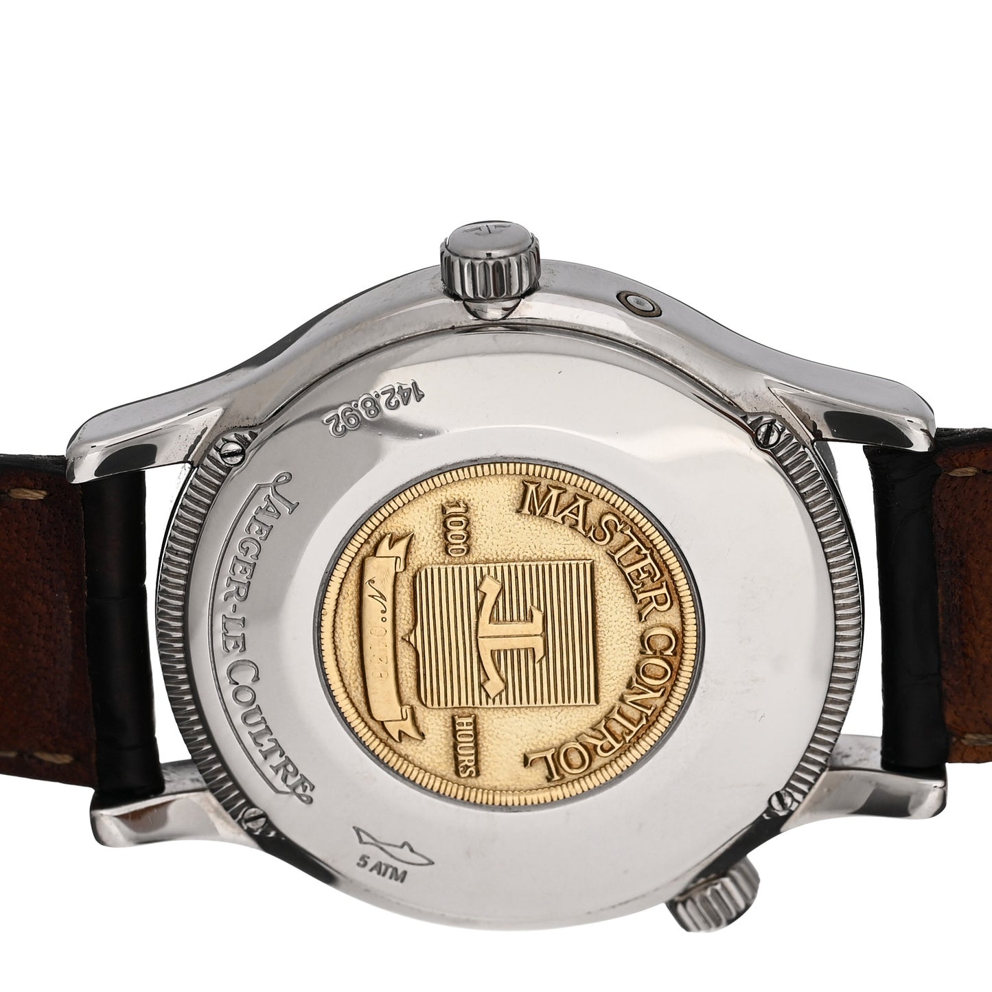 Stainless Steel Alligator 38mm Master Geographic Automatic Watch 142.8.92