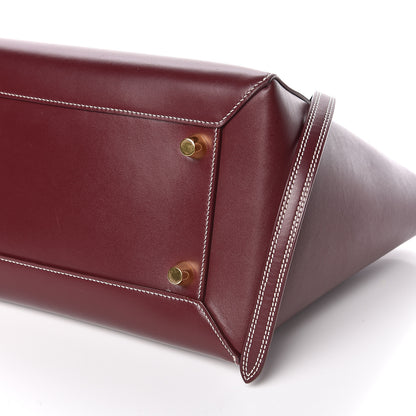 Celine Natural Calfskin Mini Belt Bag Burgundy 9 of 10