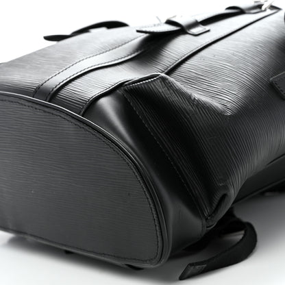 Louis Vuitton Epi Christopher Backpack PM Black 9 of 9