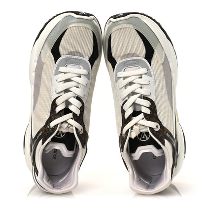 Louis Vuitton Monogram Calfskin Run 55 Sneakers 38 White 2 of 13