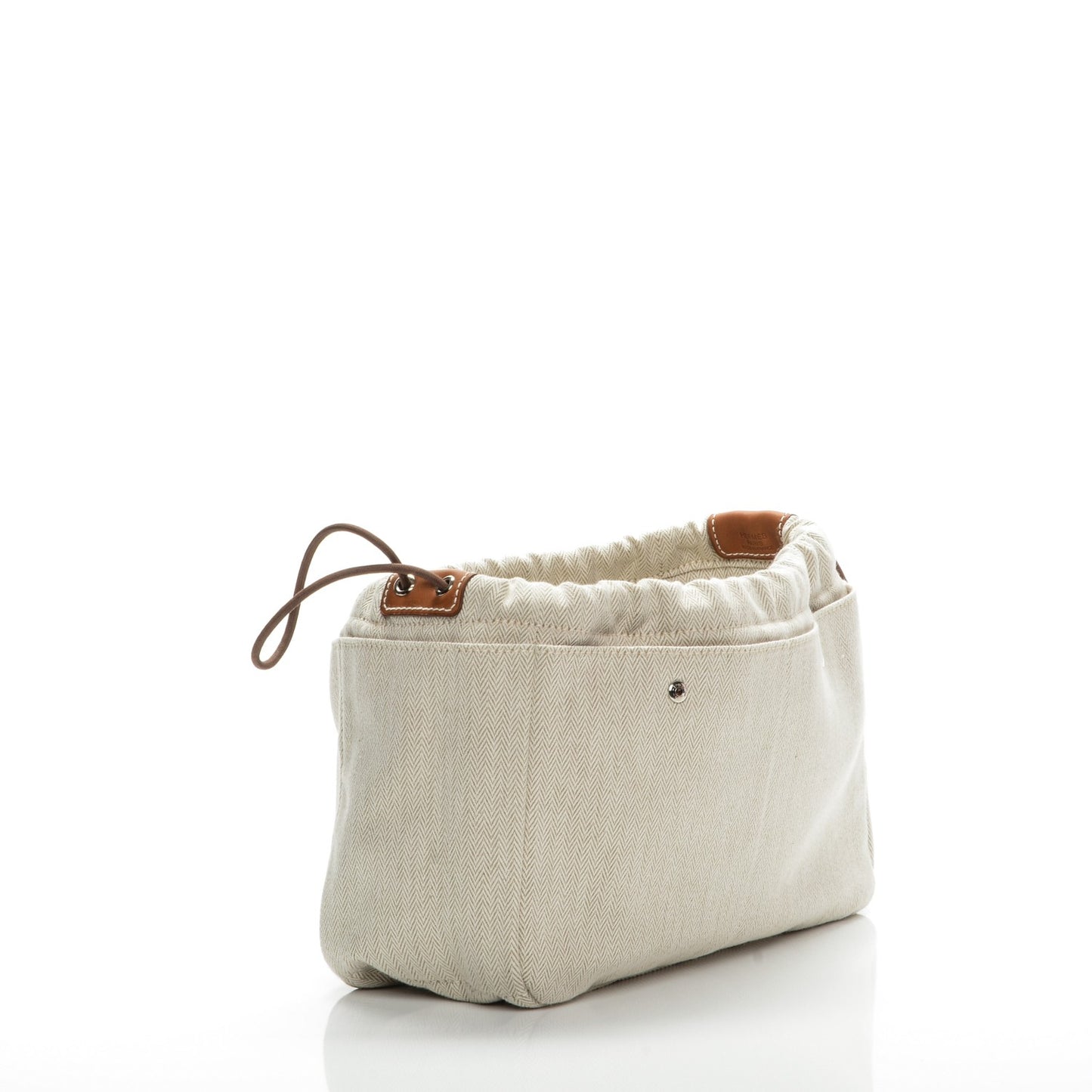 Canvas Barenia Fourbi 25 MM Pouch Naturel Fauve