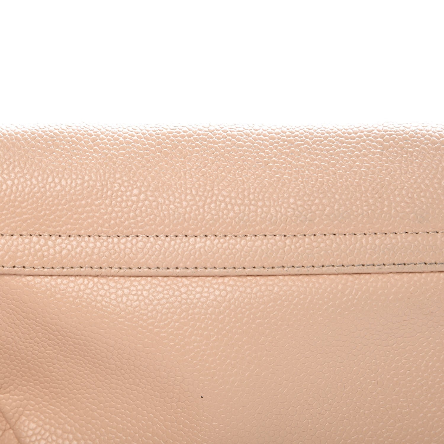 Chanel Caviar Half Moon Wallet On Chain Light Beige 12 of 16