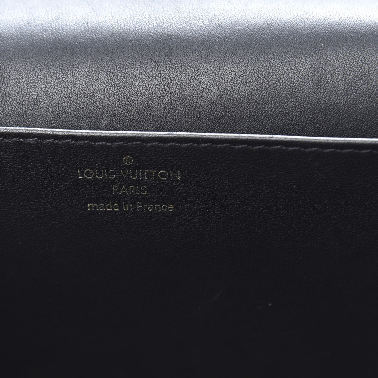 Louis Vuitton Grained Calfskin Vivienne NM Black 6 of 13