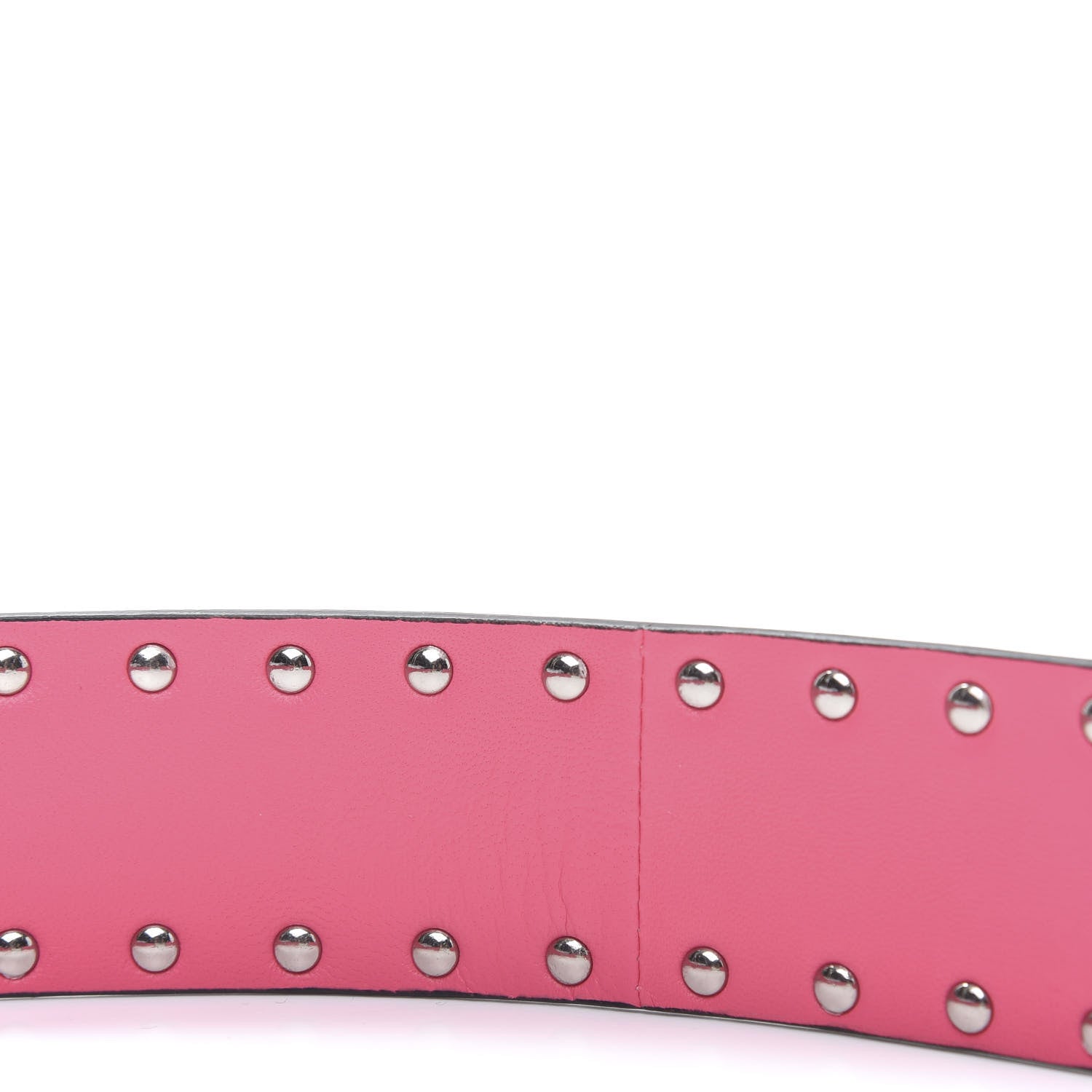 Valentino Garavani Lambskin Free Rockstud Spike Shoulder Strap Shadow Pink 5 of 5