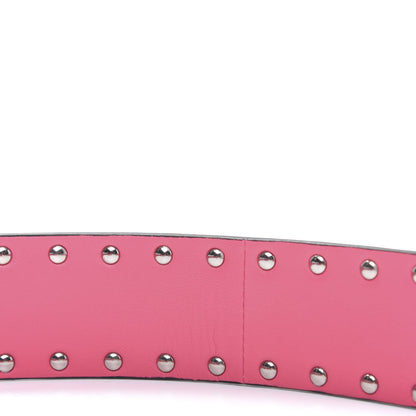 Valentino Garavani Lambskin Free Rockstud Spike Shoulder Strap Shadow Pink 5 of 5