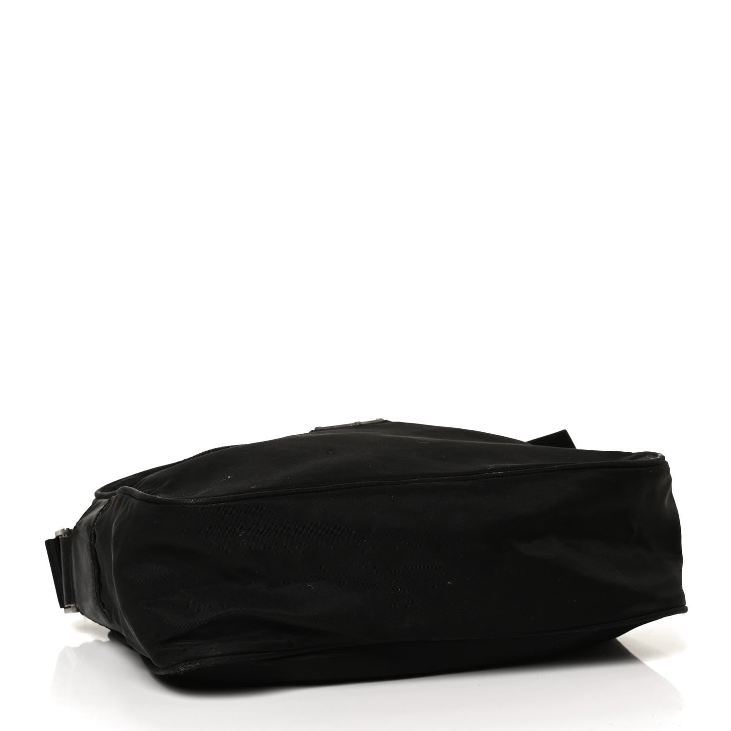 Prada Nylon Tessuto Messenger Bag Black 4 of 14