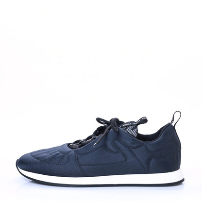 Fendi Nylon Womens FFreedom Sneakers Blue Scuro 41 Navy Blue White 1 of 9