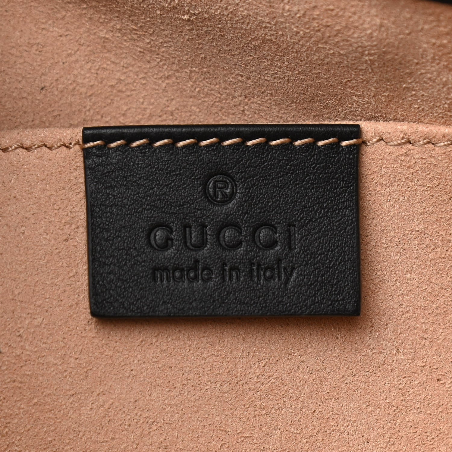 Gucci GG Supreme Monogram Bees Small Padlock Tote Beige Oro Black 6 of 10