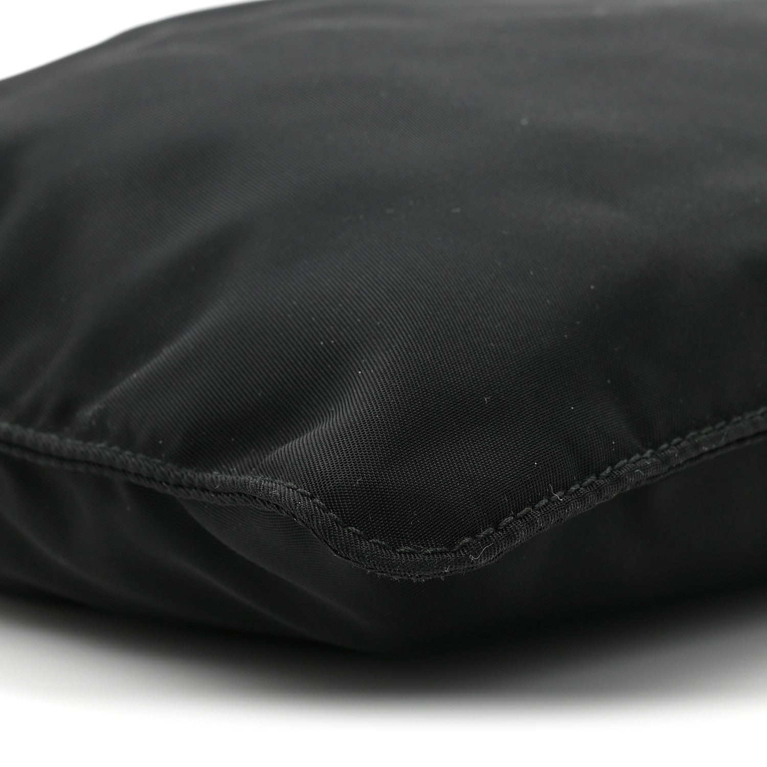 Prada Nylon Vela Flat Messenger Bag Black 9 of 10