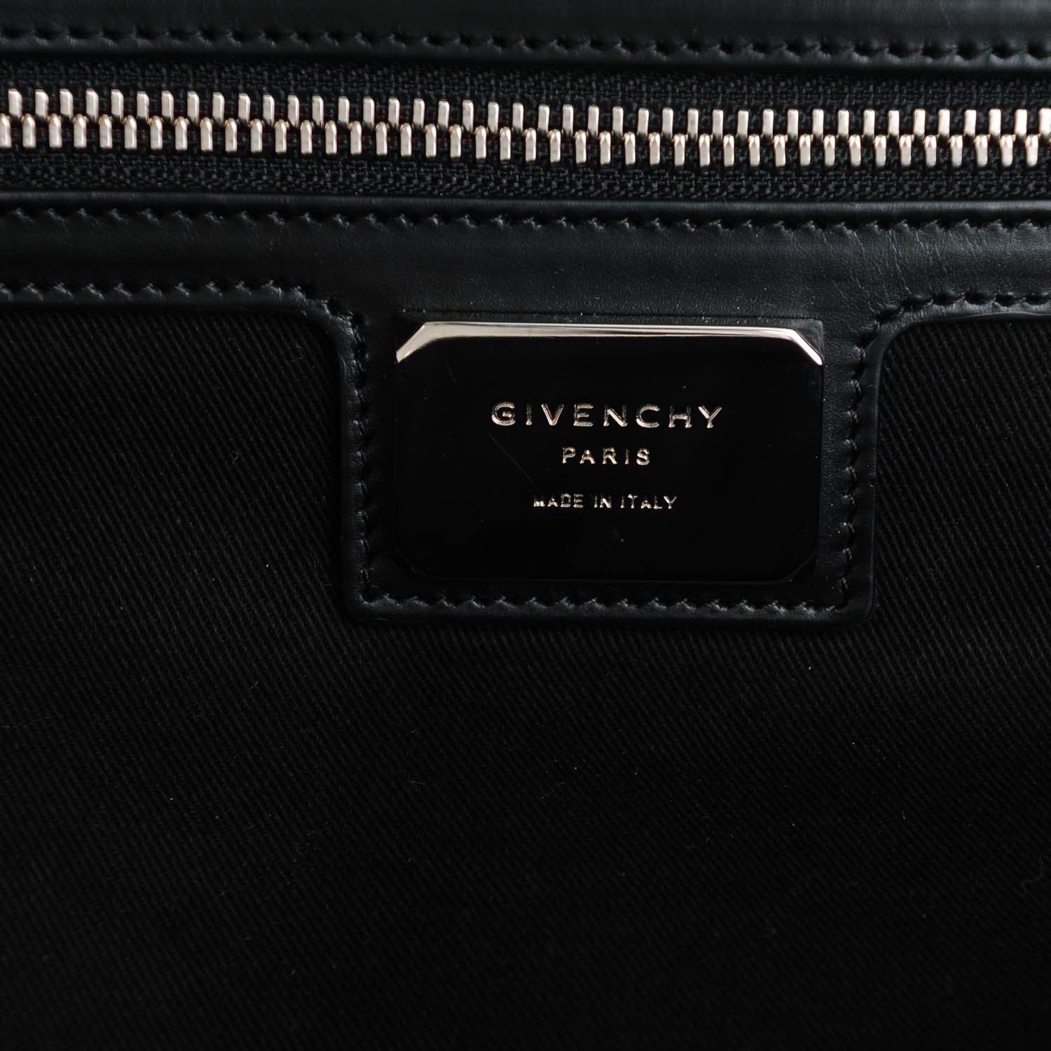 Givenchy Calfskin Large Lucrezia Travel Bag Black 6 of 7