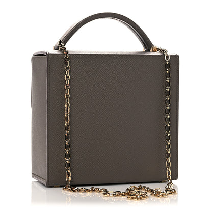 Hermes Epsom Cinhetic Boxy Top Handle Bag Etain 3 of 13