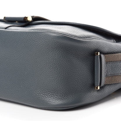 Hermes Taurillon Clemence Bourlingue Bleu Orage Etain 7 of 10
