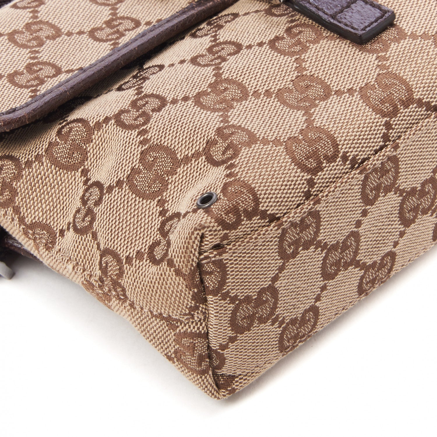 Gucci GG Monogram Flight Belt Bag Dark Brown 6 of 9