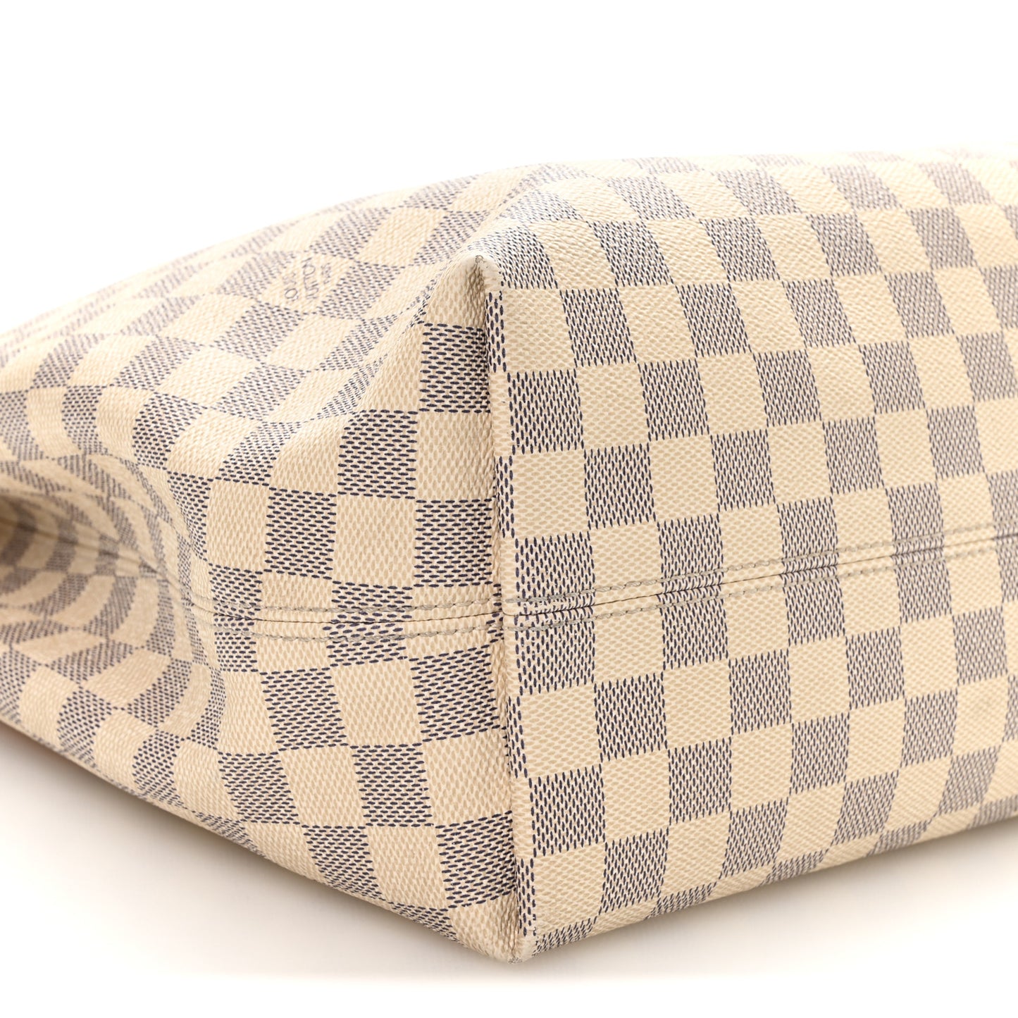 Damier Azur Graceful MM Rose Ballerine