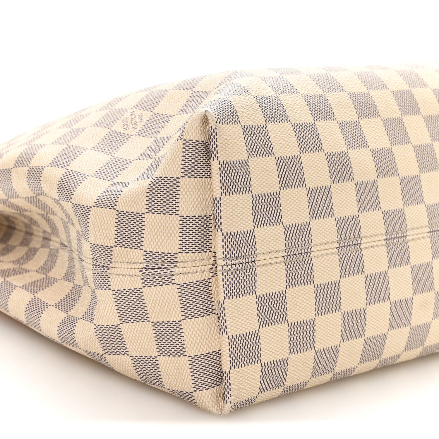 Louis Vuitton Damier Azur Graceful MM Rose Ballerine 8 of 10