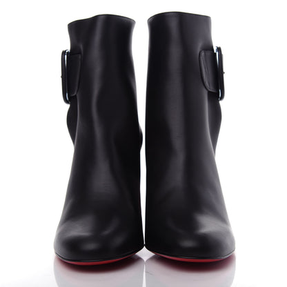 Christian Louboutin Calfskin Tres Olivia 85 Ankle Boots 40.5 Black 2 of 10