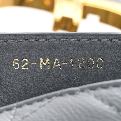 Christian Dior Calfskin Cannage Small Caro Bag Grey 7 of 16