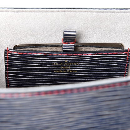 Louis Vuitton Epi Twist Shoulder Bag MM Denim Dark 5 of 10