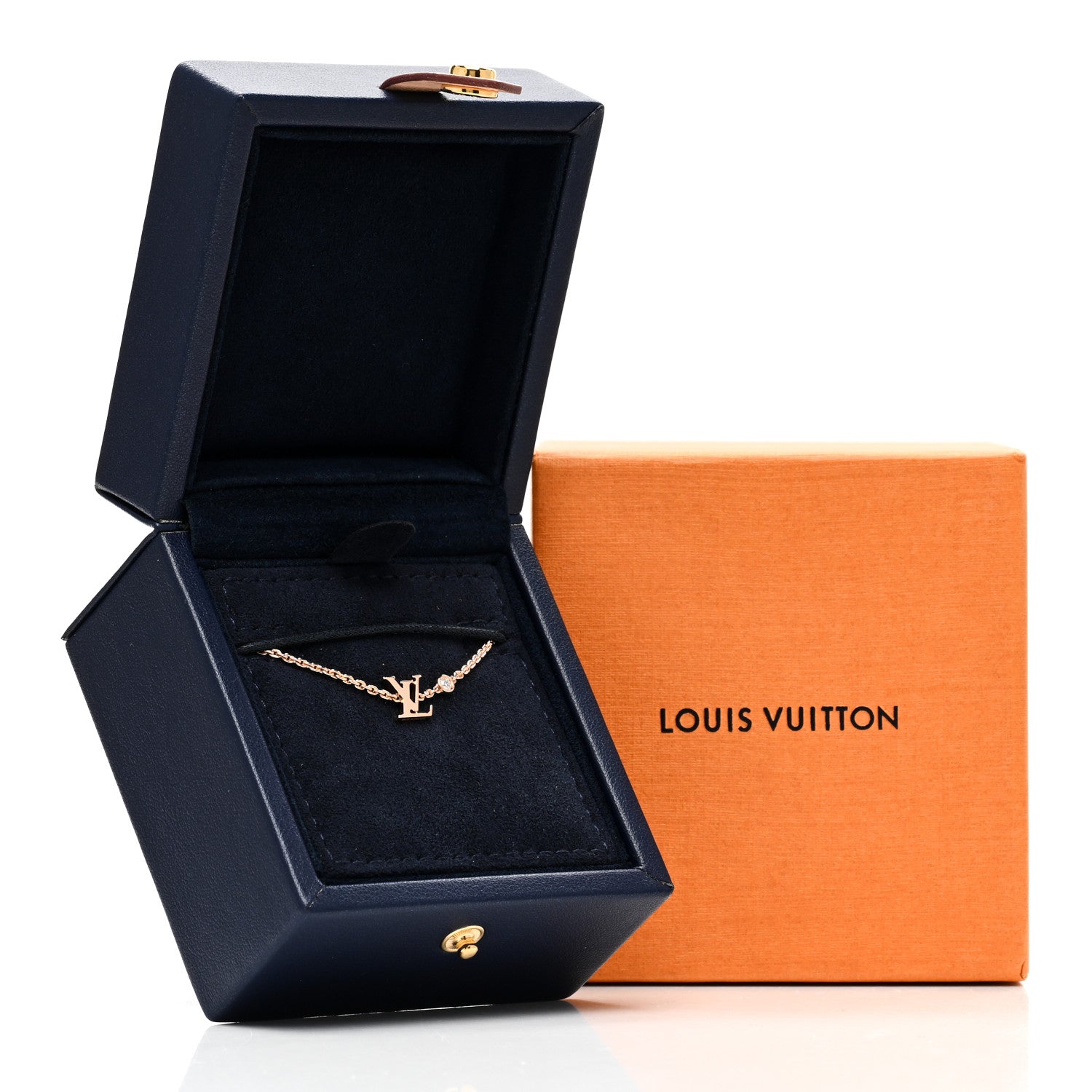 Louis Vuitton LOUIS VUITTON 18K Pink Gold Diamond Idylle Blossom LV Bracelet 7 of 7
