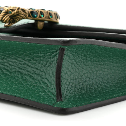 Gucci Calfskin Super Mini Dionysus Shoulder Bag Emerald 7 of 9