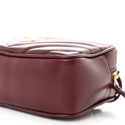 Saint Laurent Calfskin Matelasse Monogram Lou Belt Bag Legion Red 10 of 10
