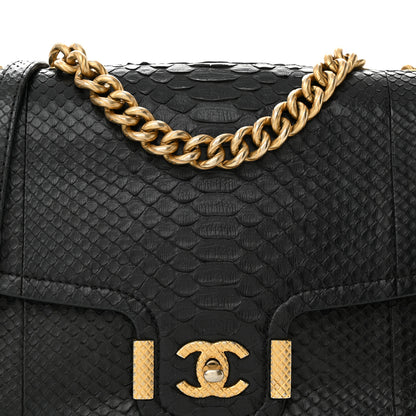 Chanel Snakeskin CC Flap Black 8 of 12