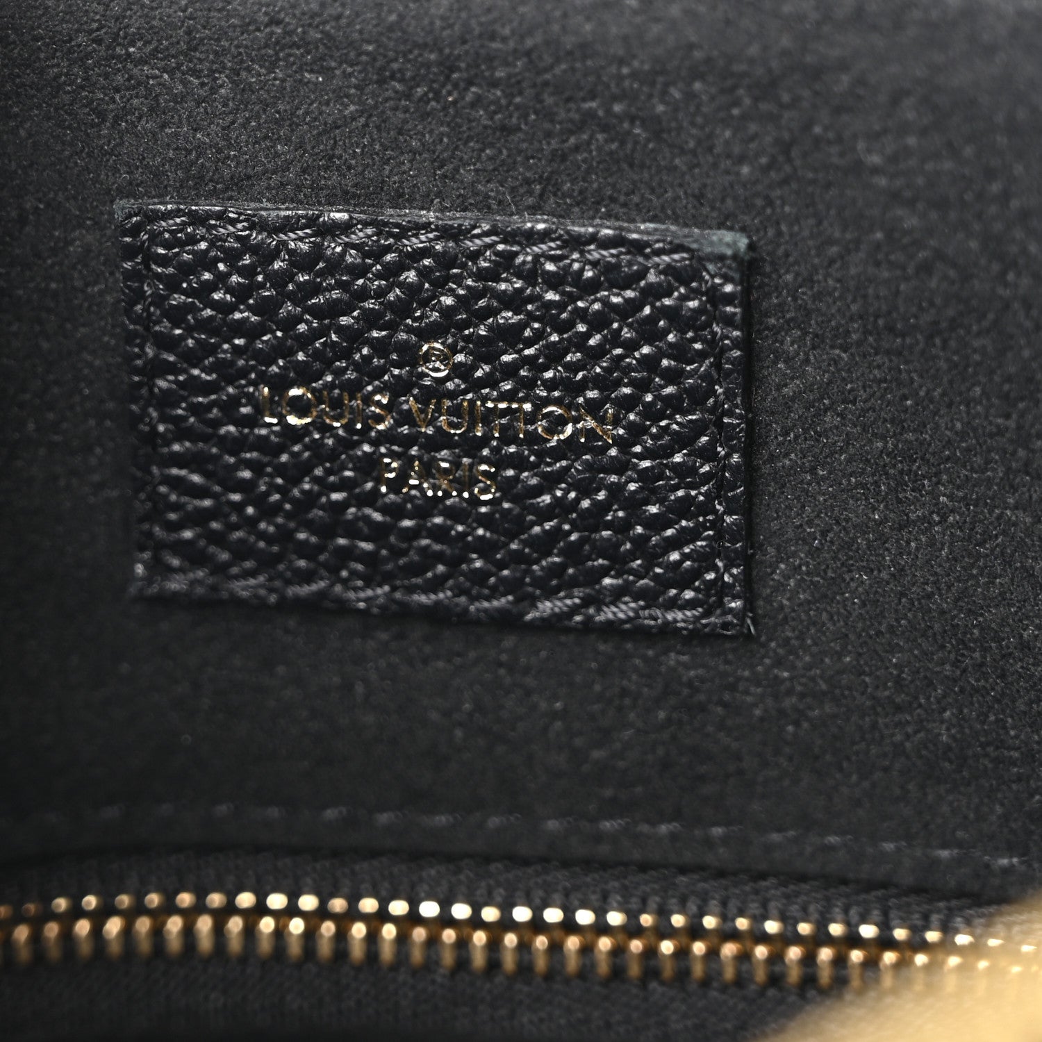Louis Vuitton Empreinte Monogram Giant Speedy Bandouliere 25 Black 6 of 9