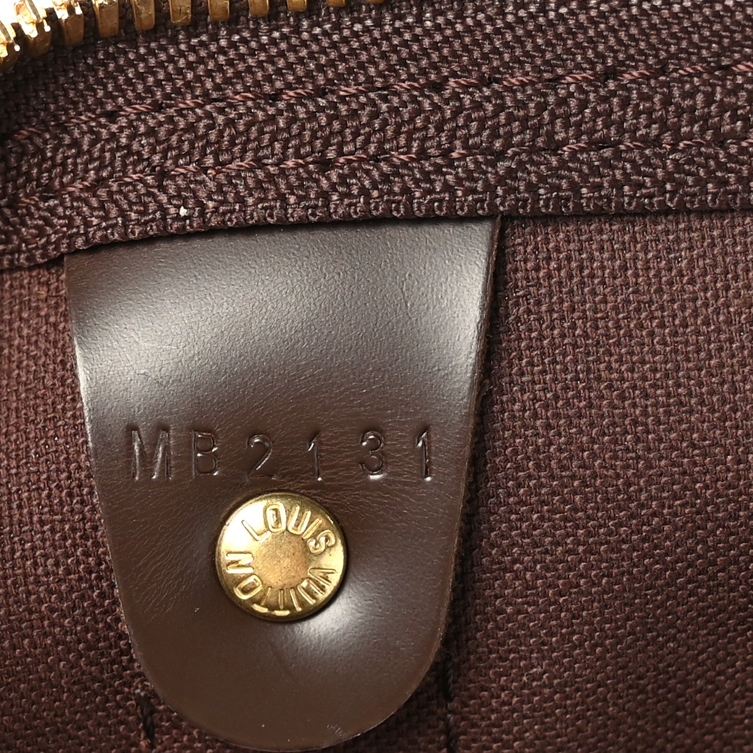 Louis Vuitton Damier Ebene Keepall 50 5 of 10