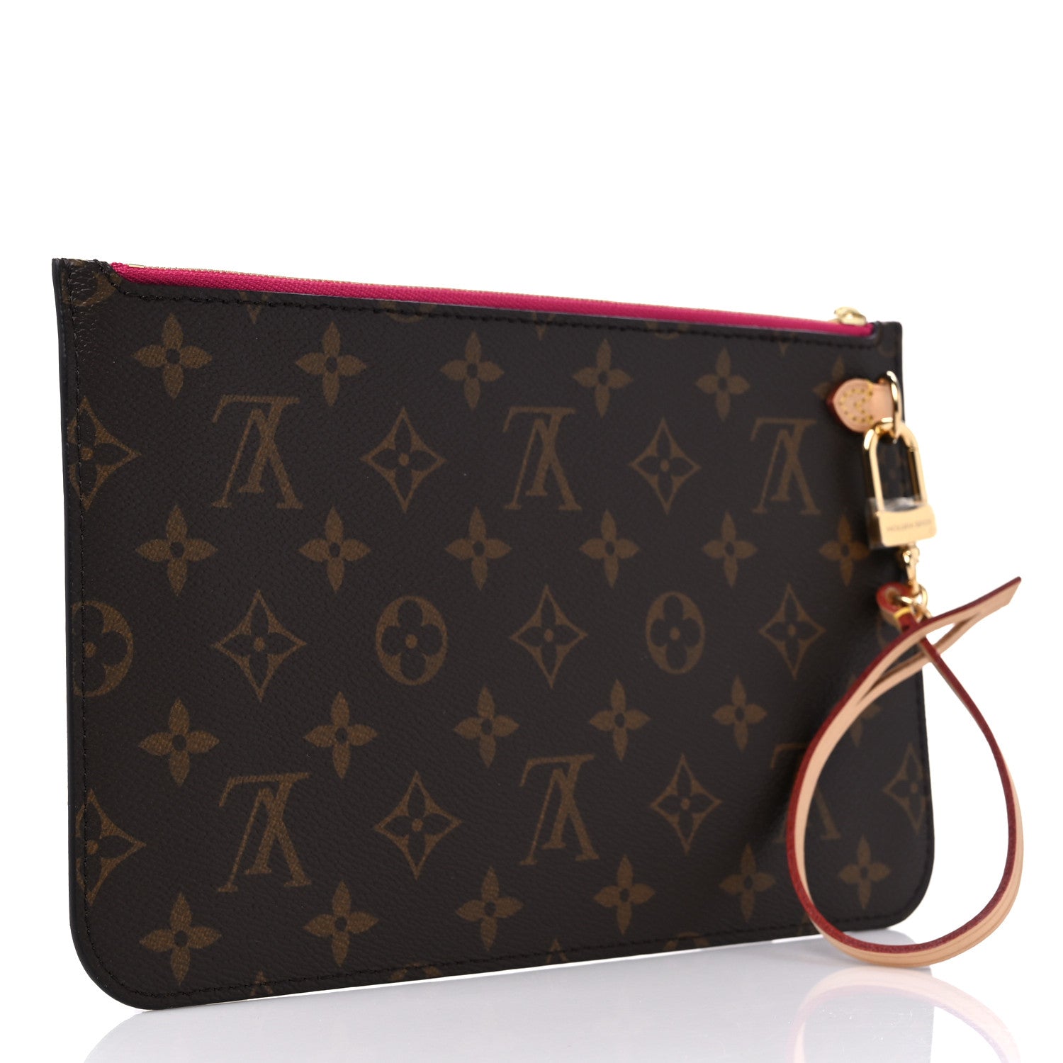 Louis Vuitton Monogram Neverfull MM GM Pochette Pivoine 3 of 8