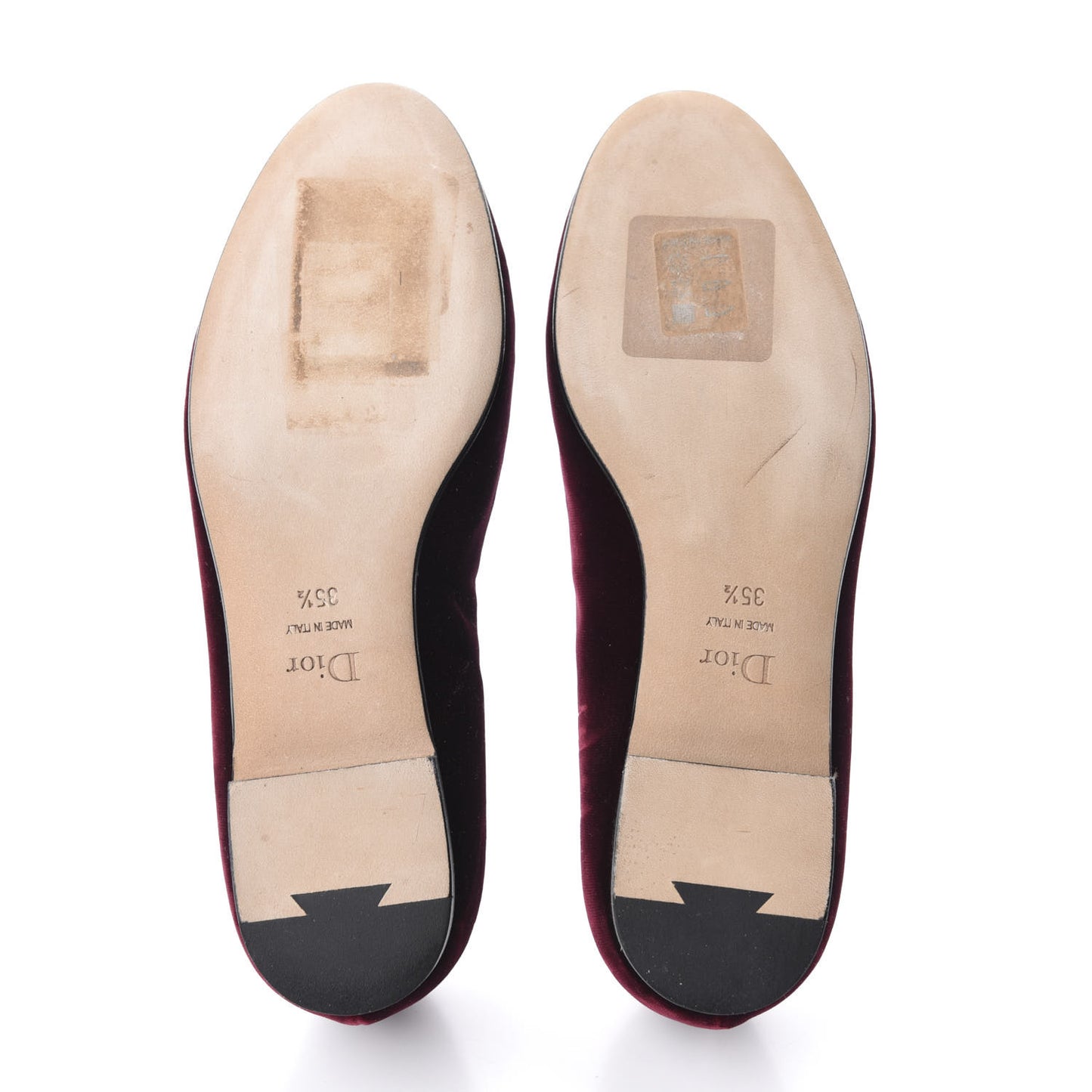 Velvet Tresor Flats 35.5 Bordeaux