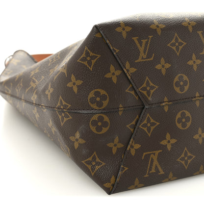 Louis Vuitton Monogram Flower Hobo Brown 9 of 11