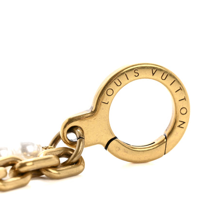 Louis Vuitton Metal Pearls Mini Chain Belt Gold 4 of 4